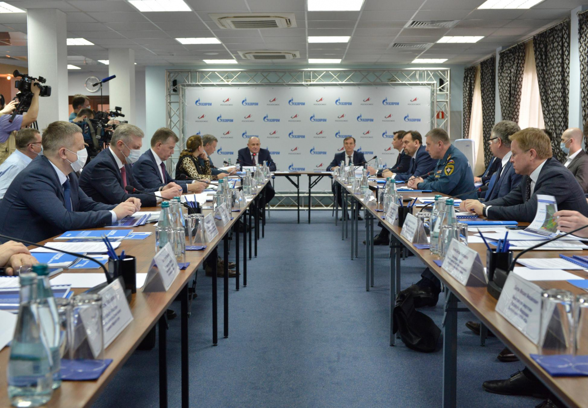 Gazprom and Roscosmos propose to create a geotechnical monitoring system of the hazardous production facilities 