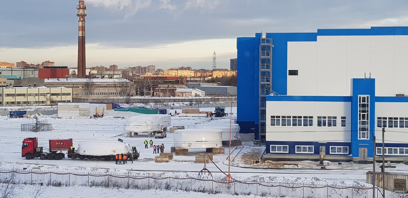 Start of the Technological equipment delivery for the Spacecraft Assembly, Integration and Testing Facility Start of the Technological equipment delivery for the Spacecraft Assembly, Integration and Testing Facility