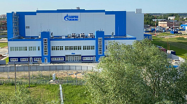 Завершено брендирование здания сборочного производства космических аппаратов Завершено брендирование здания сборочного производства космических аппаратов
