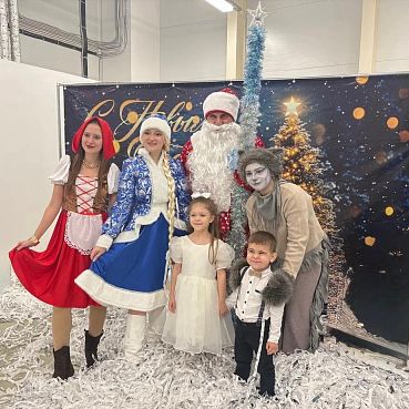 В «Газпром СПКА» прошёл новогодний праздник для детей сотрудников