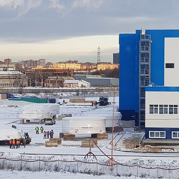 Start of the Technological equipment delivery for the Spacecraft Assembly, Integration and Testing Facility