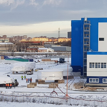 Start of the Technological equipment delivery for the Spacecraft Assembly, Integration and Testing Facility