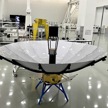 Engineering mock-up of Earth Remote Sensing satellite “Zvezda” successfully assembled at the SC AIT Facility premises