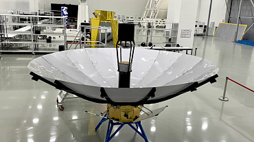 Engineering mock-up of Earth Remote Sensing satellite “Zvezda” successfully assembled at the SC AIT Facility premises
